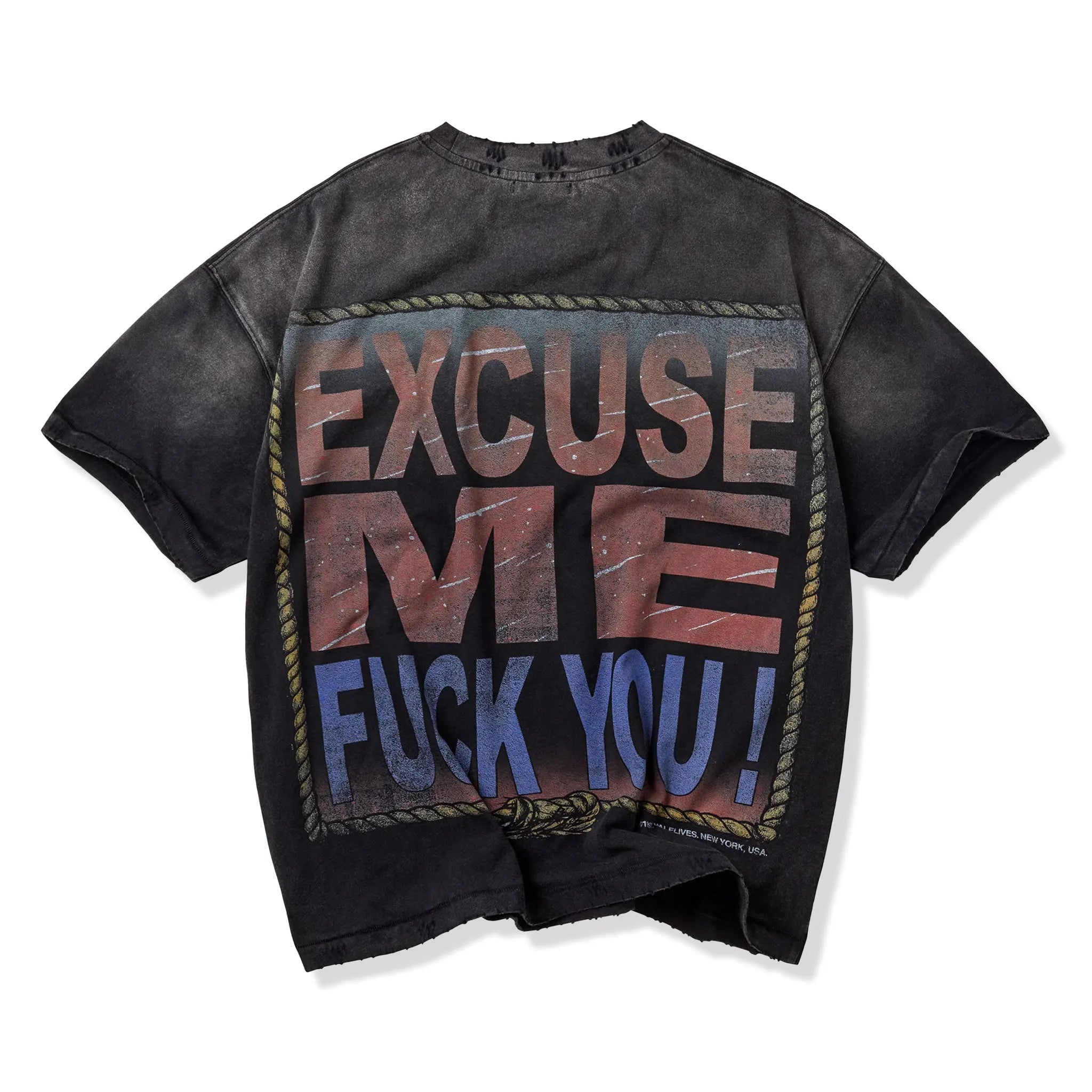 Back View of Vale Forever Coma Bling T-Shirt